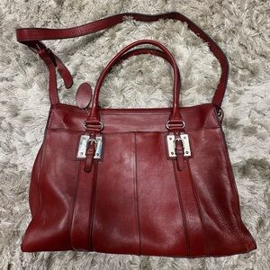 Wilsons leather crossbody work bag